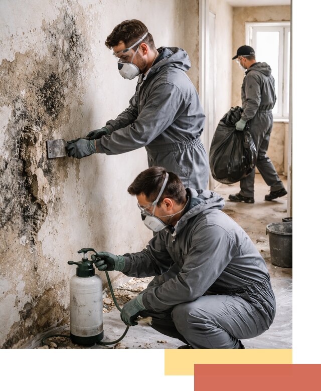 Удаление плесени со стен профессионально в Сарове