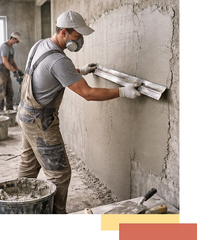 Штукатурка бетонных стен в Сарове качественно и долговечно