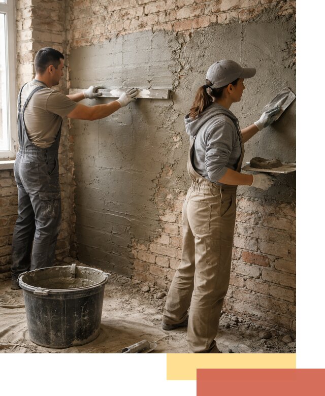 Штукатурка кирпичных стен в Сарове — качественно и надежно