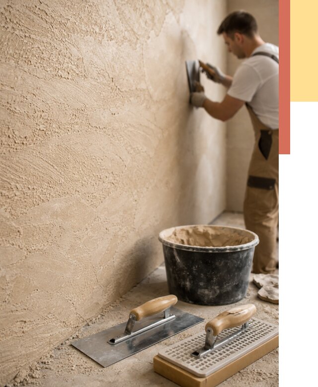 Декоративная штукатурка травертин в Сарове от 1875 руб/м2 — качественно и недорого | ОТДЕЛОЧНИК-Сро