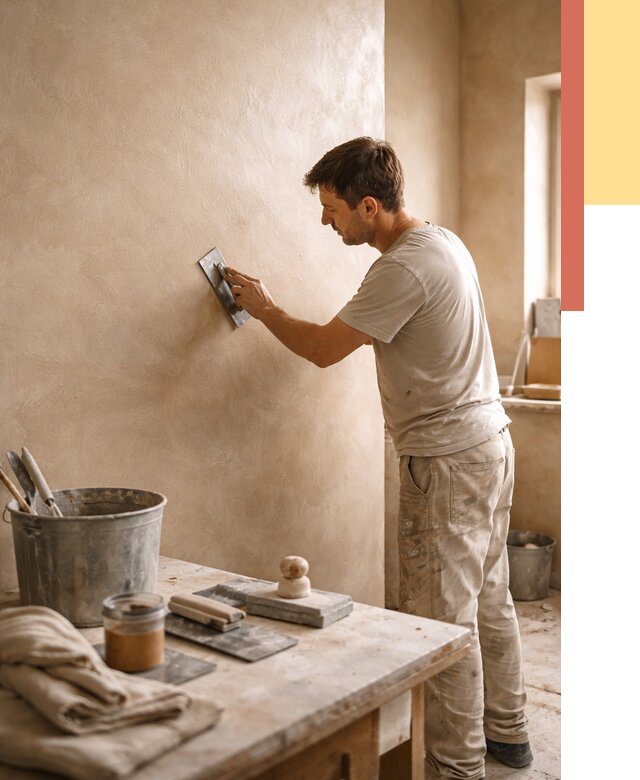 Марокканская штукатурка таделакт в Сарове под ключ от 4374 руб. | ОТДЕЛОЧНИК-Сро