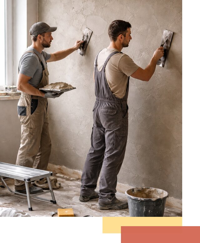 Ремонт декоративной штукатурки и восстановление фактуры в Сарове