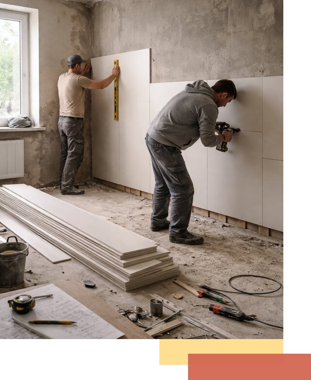 Монтаж ПВХ панелей на стены в Сарове качественно и быстро