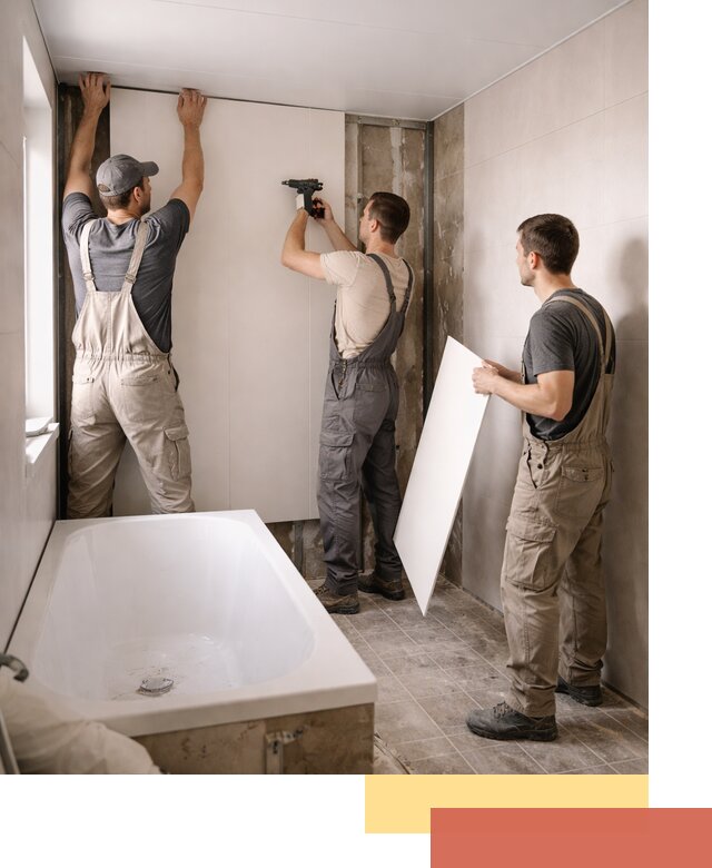 Отделка ванной панели ПВХ профессионально в Сарове