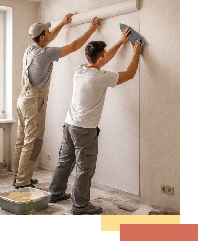 Поклейка виниловых обоев в Сарове профессионально и качественно