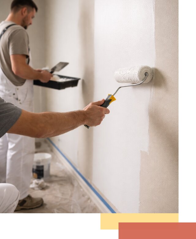 Покраска стен акриловой краской профессионально в Сарове