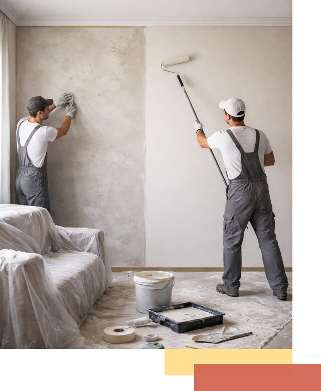 Покраска стен антивандальной краской в Сарове