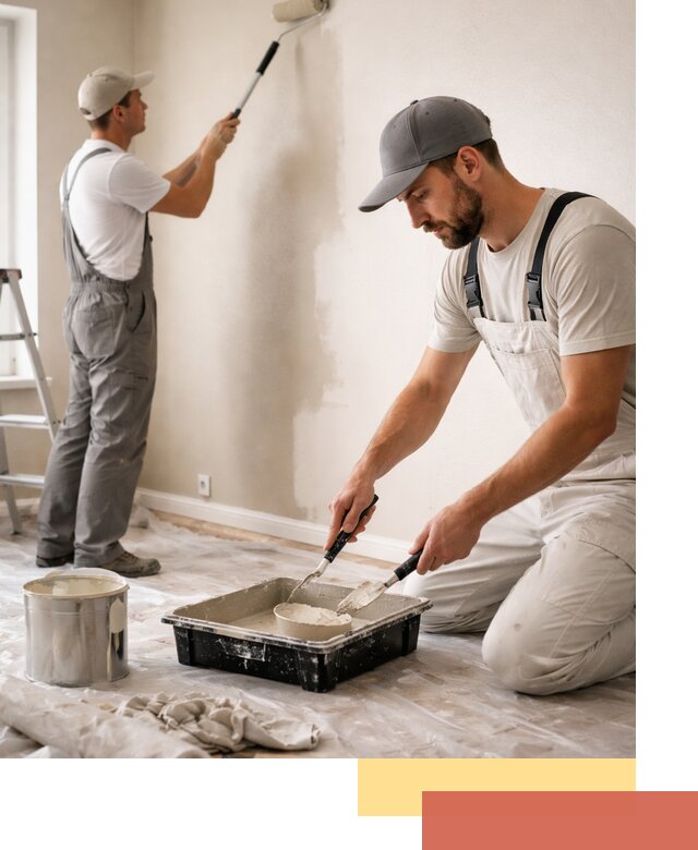 Покраска стен в квартире в Сарове — профессионально и аккуратно