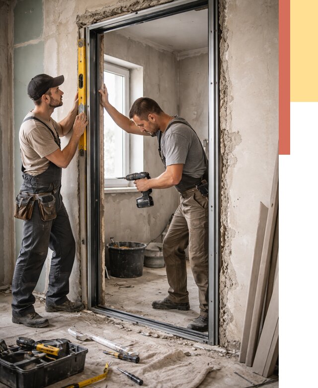 Закладка дверного проема в Сарове от 3645 руб. — быстро и недорого | ОТДЕЛОЧНИК-Сро