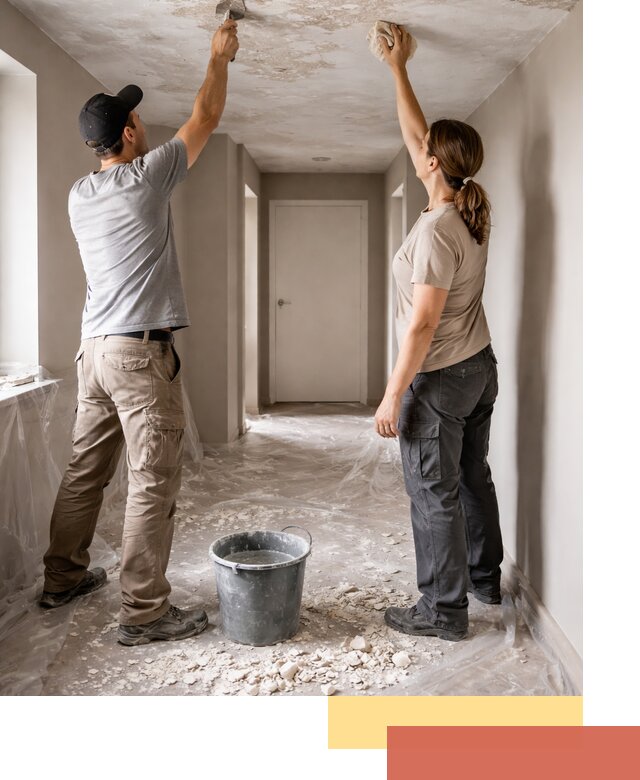 Удаление побелки с потолка в Сарове — быстро и аккуратно