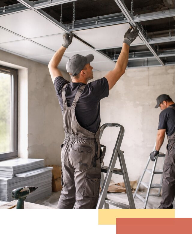 Монтаж кассетного потолка в Сарове качественно и быстро