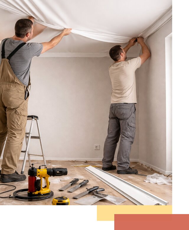 Монтаж ПВХ натяжного потолка в Сарове качественно и быстро