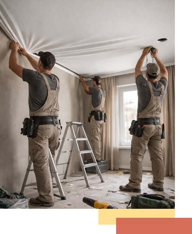 Монтаж матового натяжного потолка в Сарове качественно и быстро