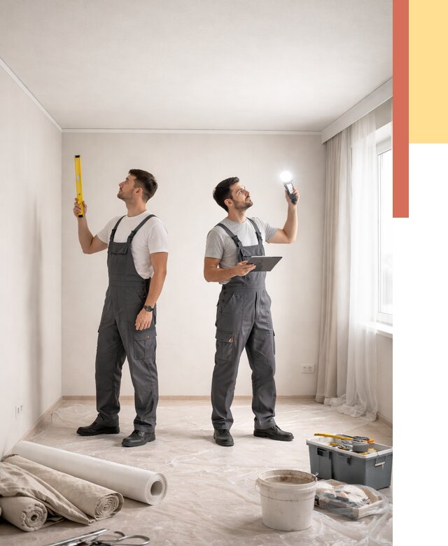 Отделка потолка в Сарове недорого от 781 руб/м2 | Услуги ОТДЕЛОЧНИК-Сро