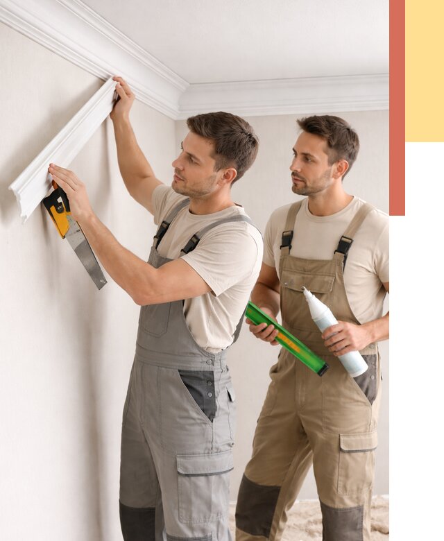 Монтаж потолочного плинтуса в Сарове от 2395 руб. — быстро и недорого | ОТДЕЛОЧНИК-Сро