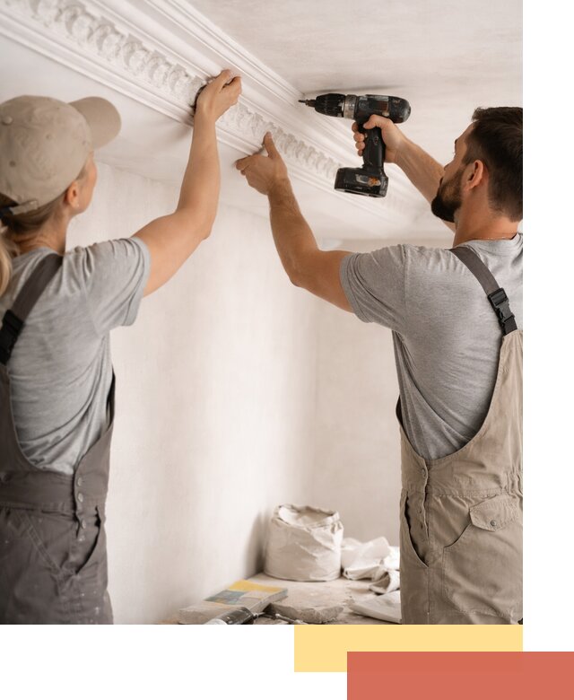 Профессиональный монтаж лепнины на потолок в Сарове