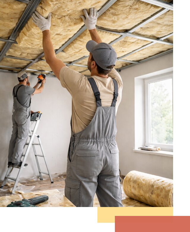 Утепление потолка под ключ в Сарове качественно и быстро